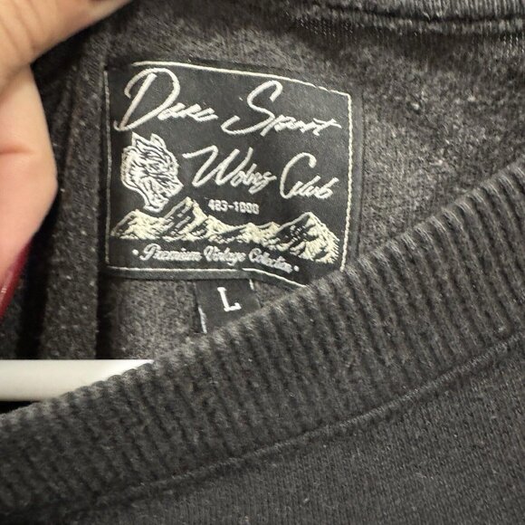 Darc Sport Wolves Forever Lightning‎ Wolf Shirt Tshirt Large L Black - Picture 3 of 8